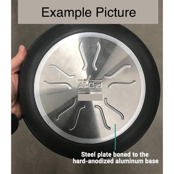 All Clad Non-Stick 8 Qt Stock Pot with Hard Anodized Aluminum - LID NOT INCLUDED - Picture 10 of 16